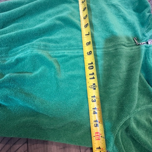 Girls Juicy Couture Zip Up Orange jacket & green & turquoise tops sz M bundle - Picture 9 of 13